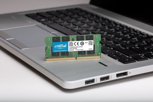 Crucial DDR4 με Module 1x8GB και Ταχύτητα 3200 για Laptop