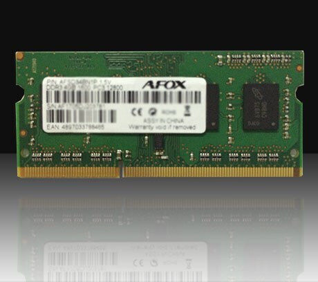 Afox DDR3L με Module 1x8GB και Ταχύτητα 1333 για Laptop