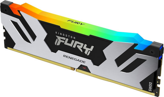 Kingston Fury Renegade RGB 32GB DDR5 RAM cu 2 module (2x16GB) și