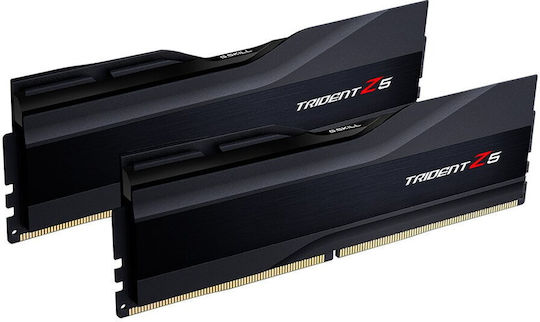 G.Skill Trident Z5 DDR5 64GB RAM με 2x32GB Modules και Ταχύτητα 6000 για Desktop