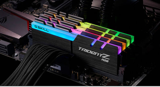 G.Skill Trident Z RGB 128GB DDR4 RAM with 4 Modules (4x32GB) and 4000 Speed for Desktop