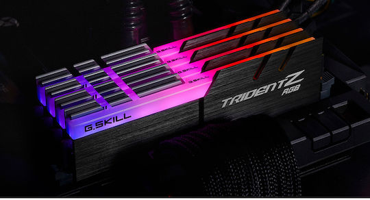 G.Skill Trident Z RGB 128GB DDR4 RAM with 4 Modules (4x32GB) and 4000 Speed for Desktop