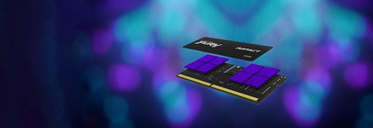 Kingston Fury Impact DDR5 με Module 1x32GB και Ταχύτητα 5600 για Laptop