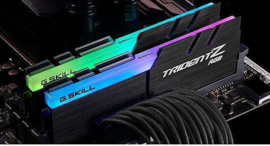 G.Skill Trident Z RGB 16GB DDR4 RAM with 2 Modules (2x8GB) and 4000 Speed for Desktop