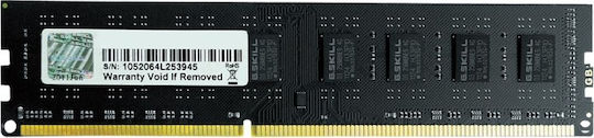 G.Skill Value DDR3 with Module 1x4GB and Speed 1600 for Desktop