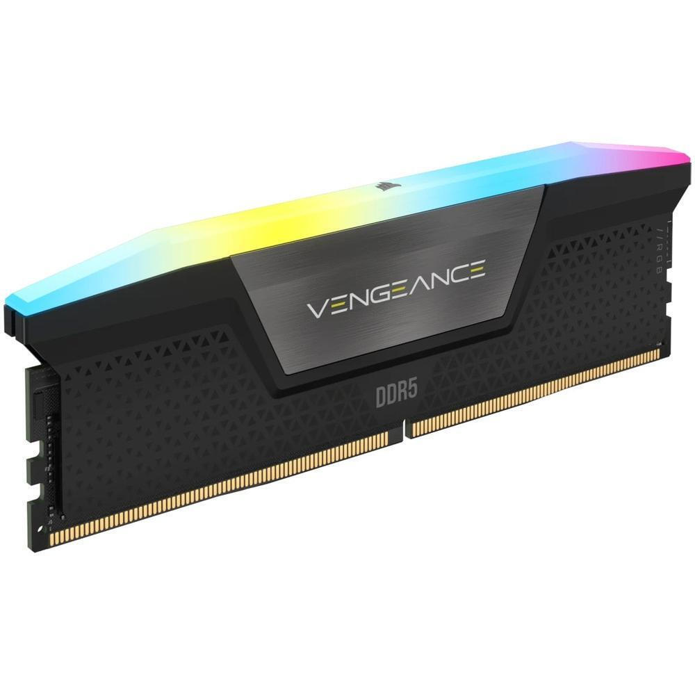Corsair Vengeance RGB 32GB DDR5 RAM cu 2 module (2x16GB) și Viteză