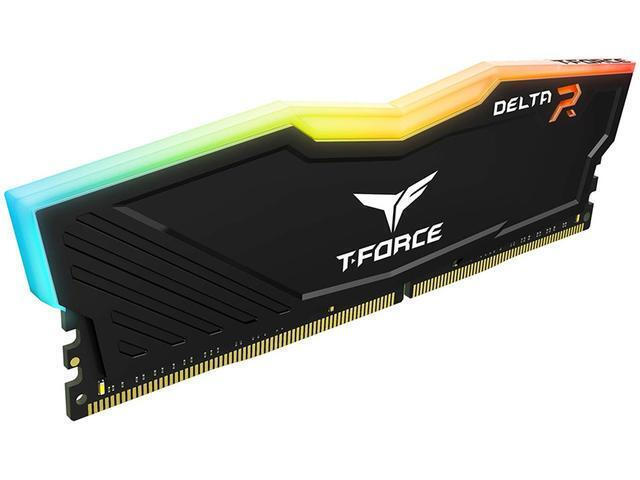 TeamGroup T-Force Delta RGB 16GB DDR4 RAM cu 2 module (2x8GB) și