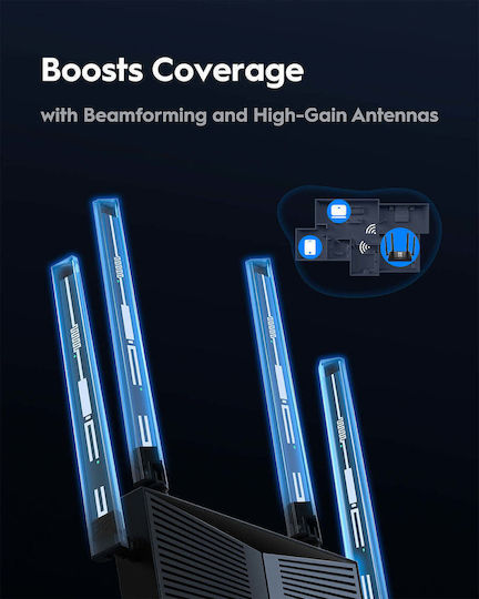 Cudy WR3600H v1 Wireless Router Wi‑Fi 7 with 4 Gigabit Ports
