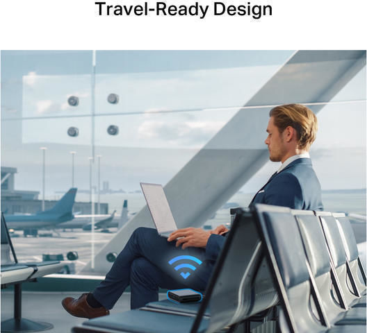 TP-LINK TL-WR1502X v1 Ασύρματο Φορητό Hotspot Wi‑Fi 6