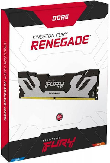 Kingston Fury Renegade Silver DDR5 96GB RAM with 2x48GB Modules and Speed 6400 for Desktop