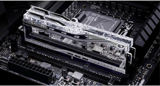 G.Skill Trident Z5 Royal RGB DDR5 32GB RAM with 2x16GB Modules and Speed 7600 for Desktop
