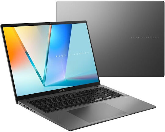 Asus Vivobook S16 16" FHD+ 144Hz (Ryzen 5-220/16GB/1TB SSD/No OS) (Tastatură Engleză Internațională)
