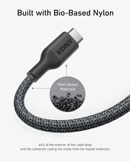 Anker USB 2.0 Kabel USB-C männlich - USB-C 140W PD Schwarz 1,8m A80F6H11