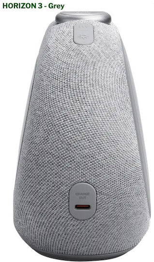 JBL Horizon 3 Ηχείο Bluetooth 10W με Ραδιόφωνο Γκρι