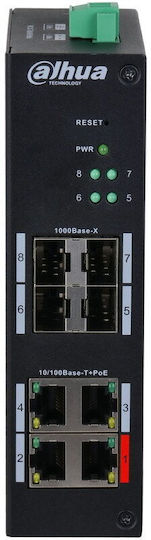 Dahua HS4408-4ET-96 Managed L2 PoE++ Switch with 4 Ethernet Ports and 4 SFP Ports