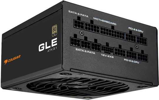 Cougar CGR GLE-1200 1200W Μαύρο Τροφοδοτικό Υπολογιστή Full Modular 80 Plus Gold