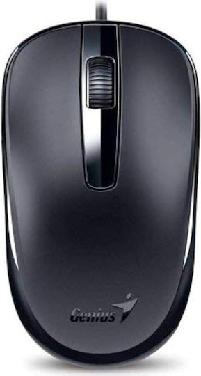 Genius DX-120 С кабел Мини Мишка Черен