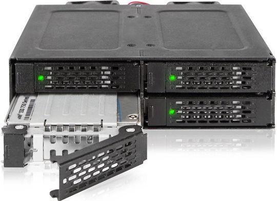 Icy Dock ToughArmor MB699VP-B V3 Mobiler Einschubrahmen Für Externen 5,25-Zoll-Schacht Schwarz