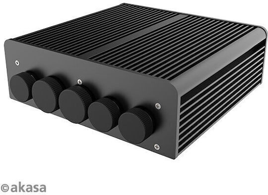 Akasa Pascal TN NUC Carcasă Calculator Negru