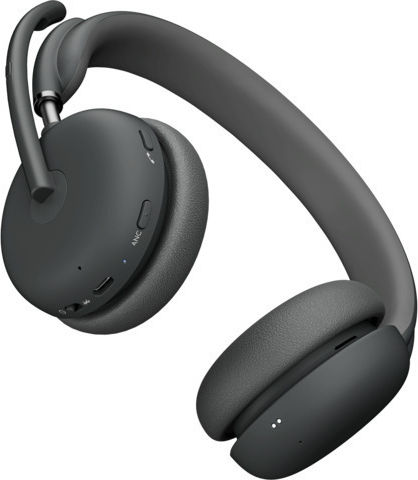 Logitech Zone Wireless 2 Teams Version With Receiver On Ear Multimedia Ακουστικά με μικρόφωνο και σύνδεση Bluetooth / USB-A σε Γκρι χρώμα