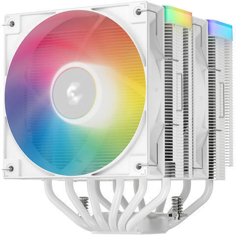 Deepcool AG620 WH ARGB V2 Dual Fan CPU Cooling for AM4/AM5/1200/115x/1700 Socket White