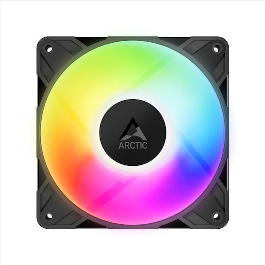 Arctic P12 Pro Case Fan 120mm (77cfm) με ARGB Φωτισμό και Σύνδεση 4-Pin Molex / 4-Pin PWM