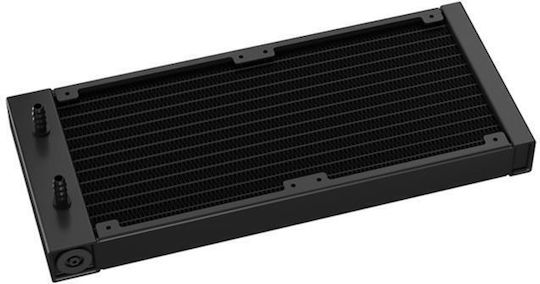 Deepcool LE240 V2 v2 Υδρόψυξη AIO CPU με 2 Ανεμιστήρες 120mm και RGB Φωτισμό