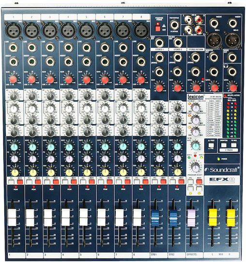 Soundcraft EFX8 MKII with 1 XLR Input