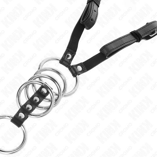 Kink Inel Cock Metalic Negru