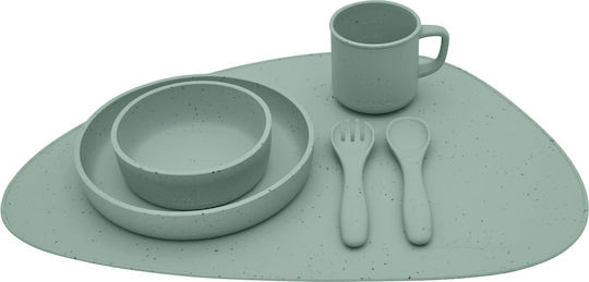 Kikka Boo Silicone Baby Placemat for 6+ months Green