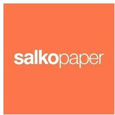 Salko Paper Ανταλλακτικές Κόλλες B5 50 Φύλλων Ριγέ Πορτοκαλί