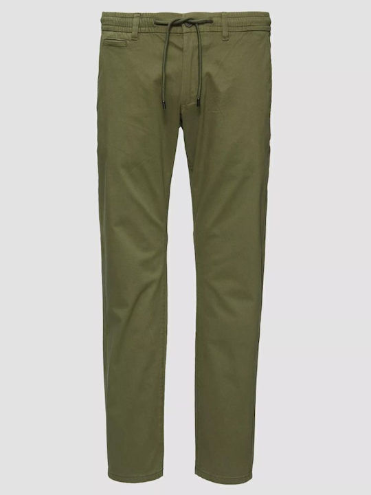 Trousers Chino in Regular Fit Olive