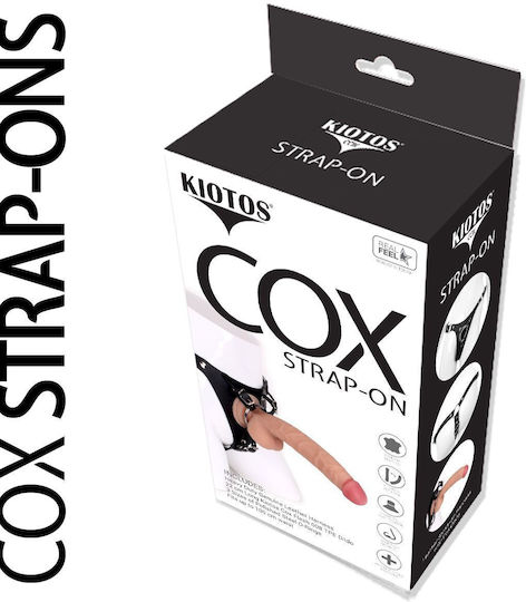 Kiotos Cox Harness with Dildo in Black Color