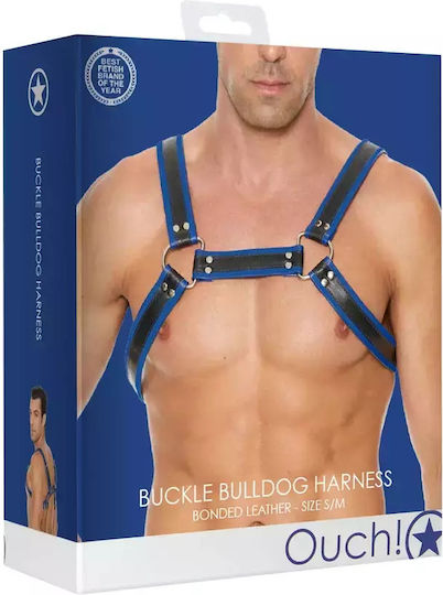 Shots Buckle Bulldog Ανδρικό Harness Μπλε