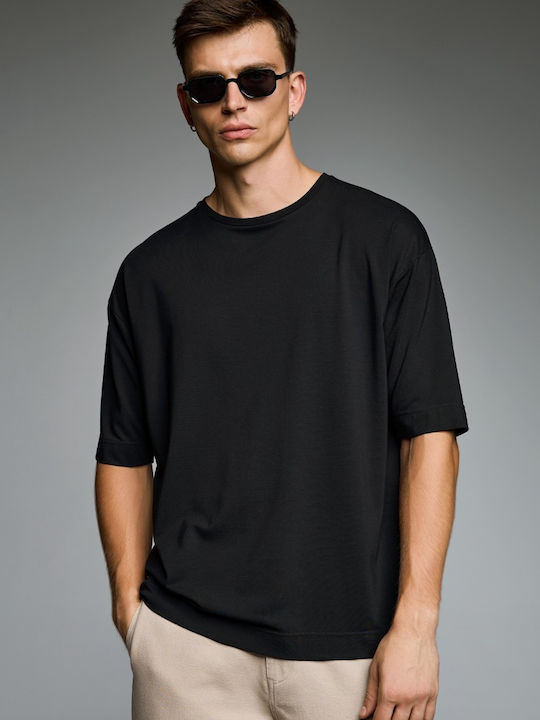 T-shirt Μαυρο
