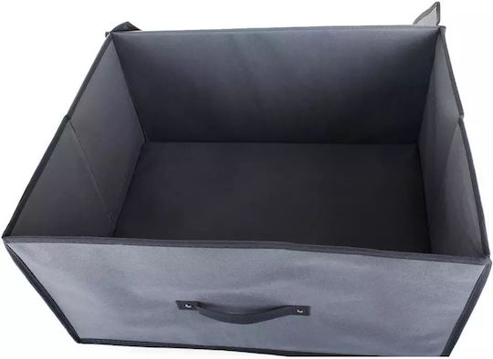 Verk Group Fabric Storage Box for Clothes Shoes in Grey Color 60x45x30cm