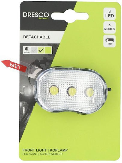 Dresco 5251006 Partea din față Lumină Bicicletă Comutator cu LED