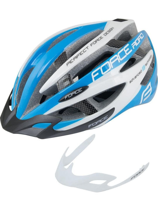 Force Fahrradhelm Straße Blau