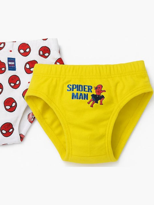 Disney Yellow Spider Παιδικό Σετ με Βρακάκια Yellow 3τμχ