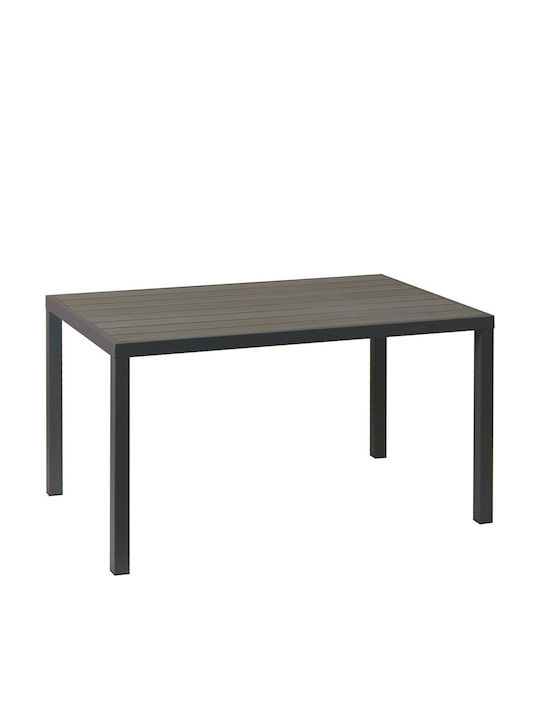 Tisch Stabil Gray 154x84x72cm