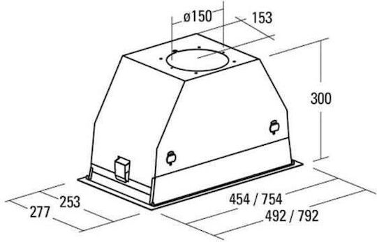 Cata GC Dual A BK 45 Μηχανισμός Απορρόφησης 49.2cm Μαύρος