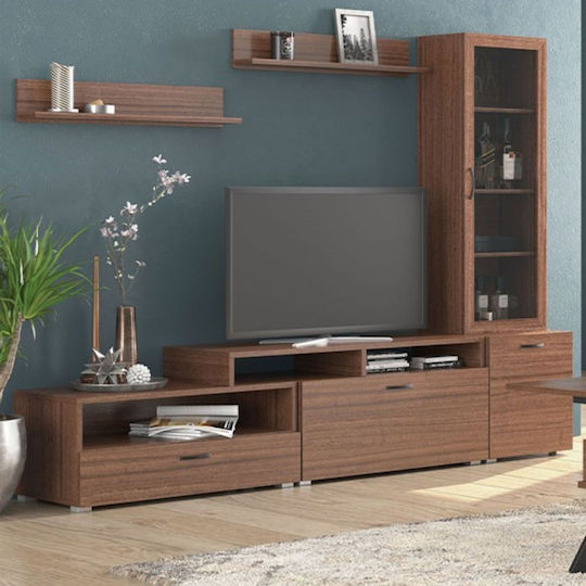 Животно помещение ТВ единица N28 Мастило с Витрина Д225xШ45xВ157бр