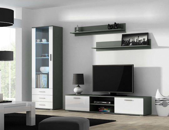 Unitate TV pentru sufragerie Soho Grey Matte