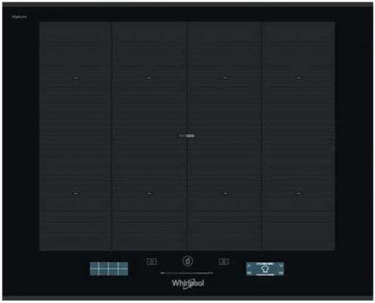Whirlpool Plită cu Inducție Autonom cu Funcție de Blocare 65x60.5εκ.