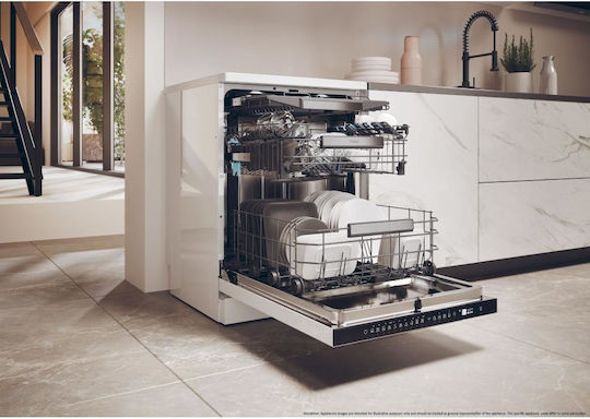 Haier Freestanding Dishwasher with Wi-Fi for 14 Place Settings W60xH85cm White