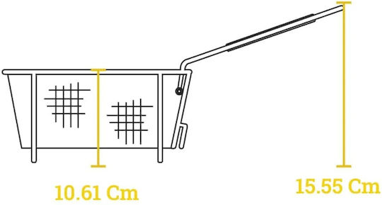 Lodge Frying Basket made of Stainless Steel 23εκ.