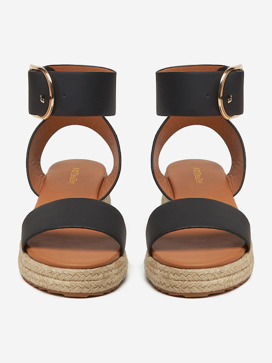 Espadrile dama în culoarea Negru