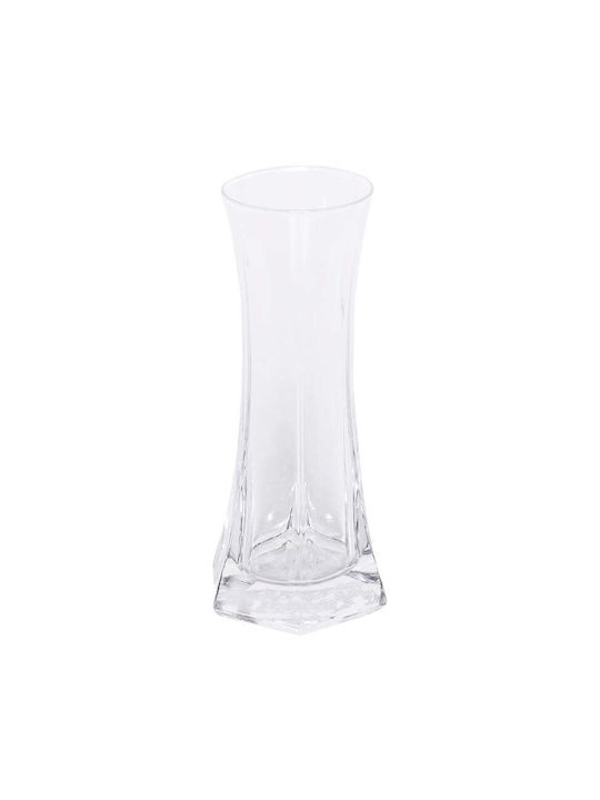 Bormioli Rocco Διακοσμητικό Βάζο Glas Capitol Transparent 6.9x6.9x15cm 6Stück