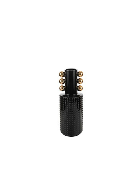 Zen Collection Decorative Vase Black 12x12x35cm