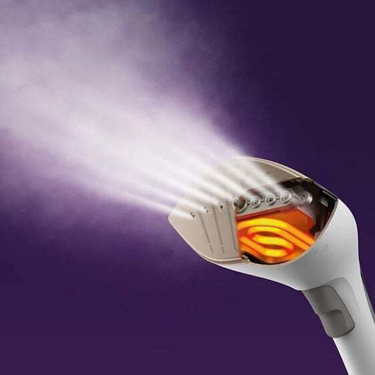 Philips All-in-One 8500 Series Ατμοκαθαριστής Ρούχων Δαπέδου 2200W με Δοχείο 1.2lt Γκρι